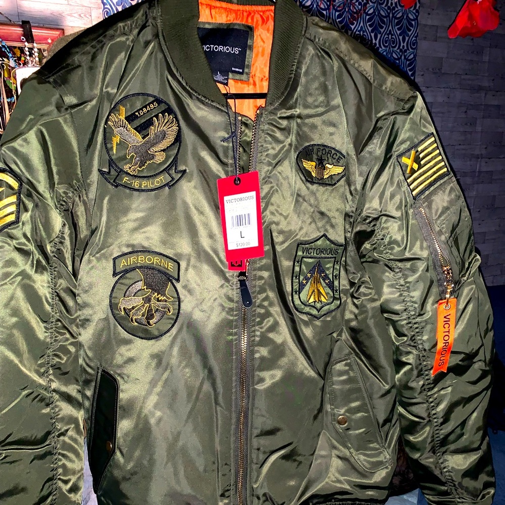 Victorious Olive Jacket